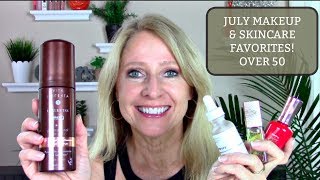 July Makeup and Skincare Favorites for over 50