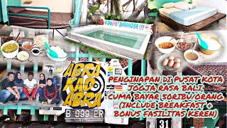 REVIEW LENGKAP! ABRAKADABRA HOMESTAY | Penginapan di Pusat Kota Jogja Rasa Bali,Cuma Bayar 50K/Orang