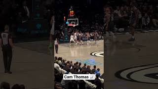 Brooklyn Nets guard Cam Thomas is a bucket! He’s on pace for a huge NBA season this year 🍿