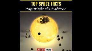 Incredible Space Facts 🌞| Amazing Facts | Top 10 Facts | #shorts #justujufacts