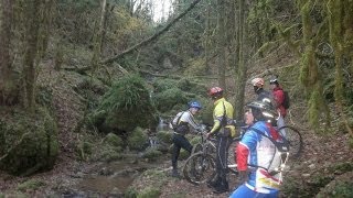 St Antonin-noble-val (82) sortie vtt du 8-12-2013