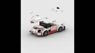 Porsche 930 Small Building Blocks Model