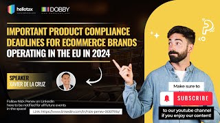 ⚠️ Key Product Compliance Deadlines for EU eCommerce Brands in 2024!