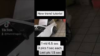 How to make sick tik tok car trend videos using capcut