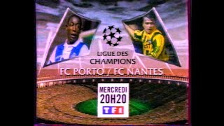 BA TF1: FC Porto vs FC Nantes C1 UEFA Champions League 1995/1996 VF FCNA CL Football Retro VHS