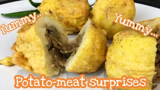 Potato-meat surprise