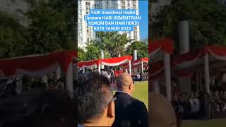 UPACARA HARI KEMENTERIAN HUKUM DAN HAM HDKD KE 78 TAHUN 2023