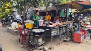 Local Market in Takeo Province, Cambodia/ Phsar Tram khna