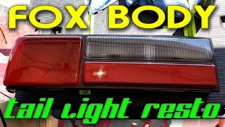 The 89G - Fox Body Tail Light Restoration 💎 - EP61