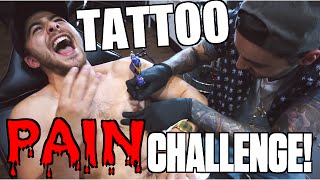 Tattoo Pain Challenge! (ft. Dom Deangelis & Jc Caylen)