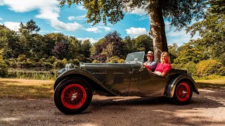 Met een klassieker door de paleistuinen rijden || Concours d'Elegance