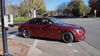 Supercharged V10 BMW M5 exhaust | Just the noise!