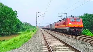 Guwahati Kolkata Garib Rath Express with Brand New LHB Coaches | Indian Railways