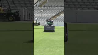 The ES-760 at work at Edgbaston, as part of the new partnership between Dennis and the stadium!