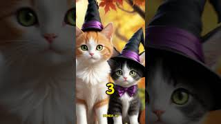 Halloween Cats #cat #kitten #halloween2023