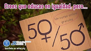 Curso gratuito sobre educación en igualdad