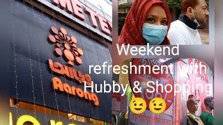 Weekend refreshment with Hubby & Shopping 😉😉Vlog 36..