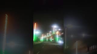 #India #78th #IndependenceDay #Vizag to #Duvvada #HighWay #Lights #Travel #Trending #Viral #Reels🇮🇳