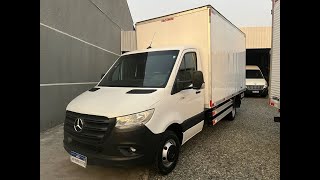 Mercedes Benz Sprinter 516 chassi extra longo com baú facchini