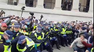 Protestas antigubernamentales en Londres 26sep