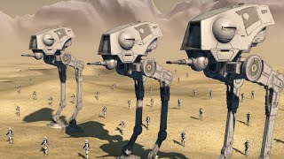 ULTIMATE STAR WARS MOD: Galactic Empire vs CIS Battle Droids | Men of War: Assault Squad 2