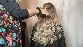 Styling Tutorial Using Keratherapy's Dry Shampoo & Perfect Hold Hairspray