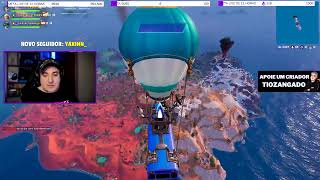 🟢 AO VIVO - BROTA PRA RESENHA NO FORTNITE 🔞 🔥 USE CODIGO TIOZANGADO 🔥