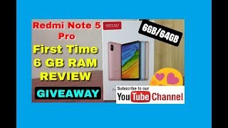 Xiaomi Redmi Note 5 Pro 6GB RAM Full Specification march 2018