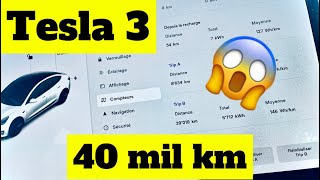 MA TESLA 3 AVEC 40'000 KM?! A QUOI S'ATTENDRE ! 🤔