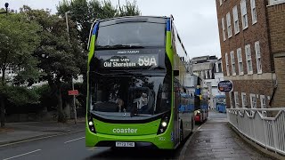 FRV - B&H Route 59A | Imperial Arcade - Old Shoreham | 702 - YY73 THG (Peggy Ramsay) | Enviro 400MMC