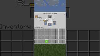 How To Brew Water Splash Potions In Minecraft #Shorts