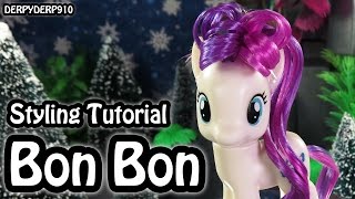 My Little Pony: Bon Bon / Sweetie Drops Hair Styling Tutorial MLP