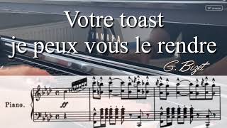 Votre toast je peux vous le rendre, Karaoke, Toréador Song, Carmen, Escamillo, G. Bizet