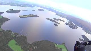 Flying around Loch Lomond