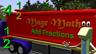 Adding Fractions - Unlike Denominators and Mixed Fractions 5th Grade - Mage Math