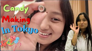 Candy making experience in Tokyo|| Indian couple in Japan