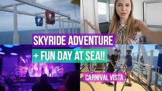 CARNIVAL VISTA CRUISE VLOG 2017! | DAY 2