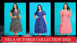 NELA OCTOBER COLLECTION 2021| නවතම ගවුම් මෝස්‌තර |