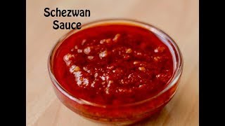 SCHEZWAN SAUCE RECIPE | HOT SAUCE | HOMEMADE SCHEZWAN SAUCE | HOW TO MAKE  SCHEZWAN SAUCE