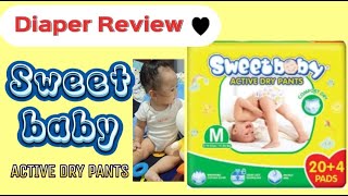 SWEETBABY ACTIVE DRY PANTS DIAPER REVIEW | LOCAL DIAPER | #SWEETBABYDIAPER #MarleneGabriel