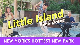 Little Island NYC Sunset Sound Bossa Tap Trio, 4K Ultra HD