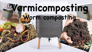 Starting worm bin, starting up our Vermicomposting bin. First time worm composting