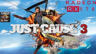 Just Cause 3 Benchmark || Rx570 || 1080p ||