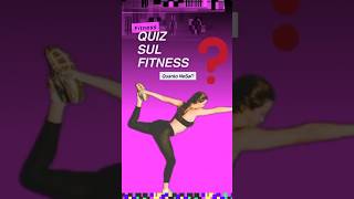 𝙌𝙐𝙄𝙕 𝙁𝙄𝙏𝙉𝙀𝙎𝙎! 𝙌𝙪𝙖𝙣𝙩𝙤 𝙣𝙚 𝙎𝙖𝙞?#quiz #fitness #1k #motivation #like #comment #shorts #viral #youtube