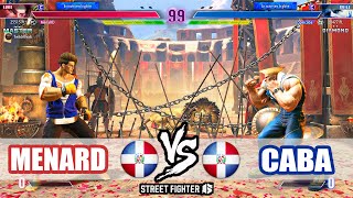 SF6 ➤ MenaRD (Luke) VS Caba (Guile)【Street Fighter 6】