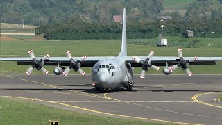 AIRPOWER 24 | Austrian Air Force C-130K Hercules 8T-CB landing at Zeltweg Air Base