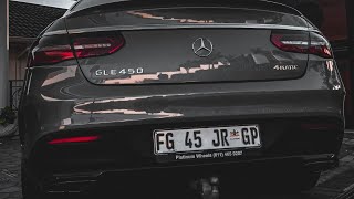 2016 GLE 450 AMG coupe exhaust sound + pull