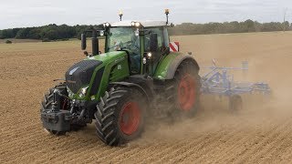 Fendt 826 Vario S4 | Lemken Karat 9 | Déchaumage | Agripol