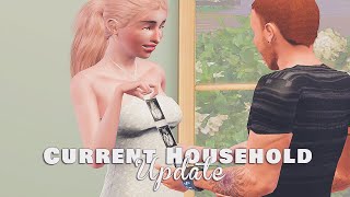 CURRENT HOUSEHOLD UPDATE//THE SIMS 3