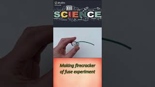 Making Firecracker of Fuse #Experiment #Firecracker #hacks #dye